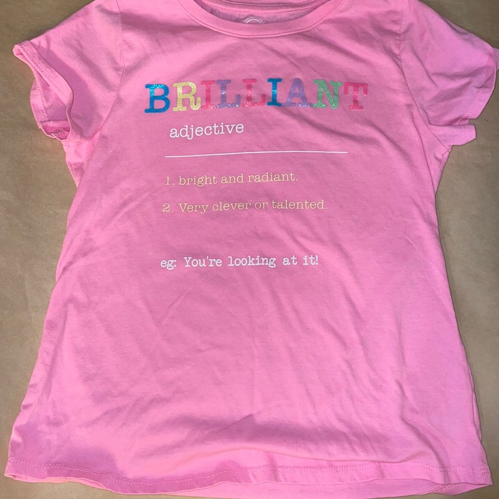 Girls XL short sleeve tee